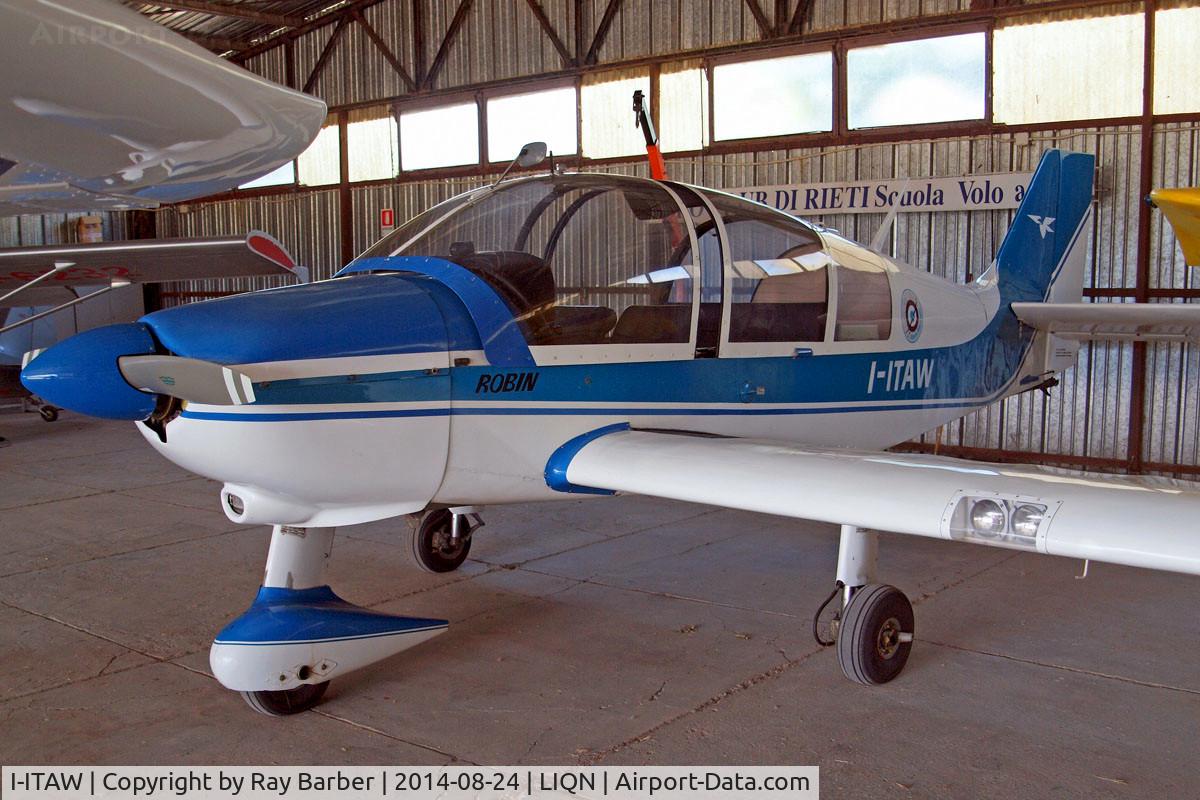 I-ITAW, Robin DR-400-180R Remorqueur Regent C/N 1548, Robin DR.400/180R Remorqueur [1548] Rieti~I 24/08/2014