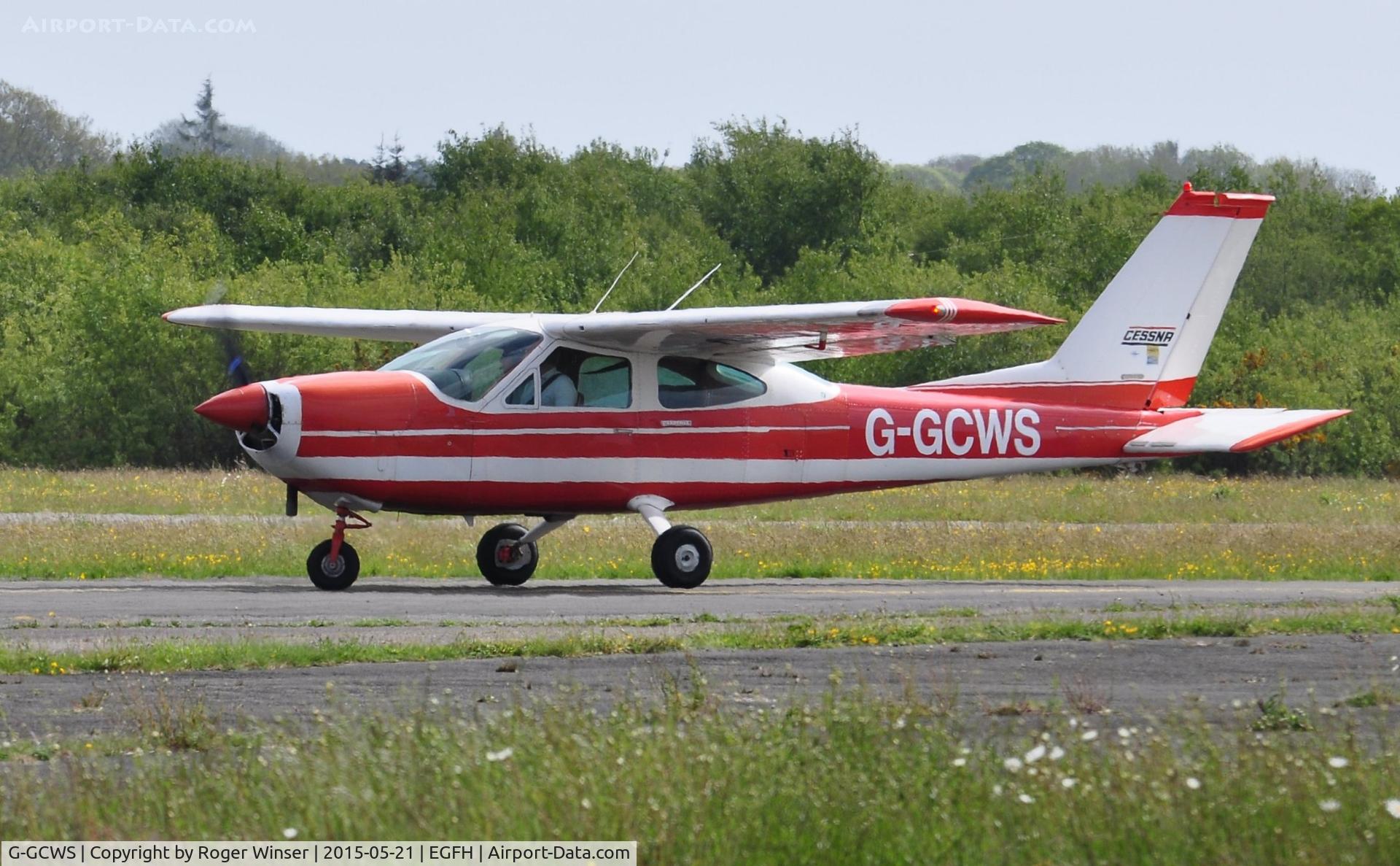 G-GCWS, 1967 Cessna 177 Cardinal Cardinal C/N 17700504, Visiting Cessna Cardinal. Previously registered SE-CWS.