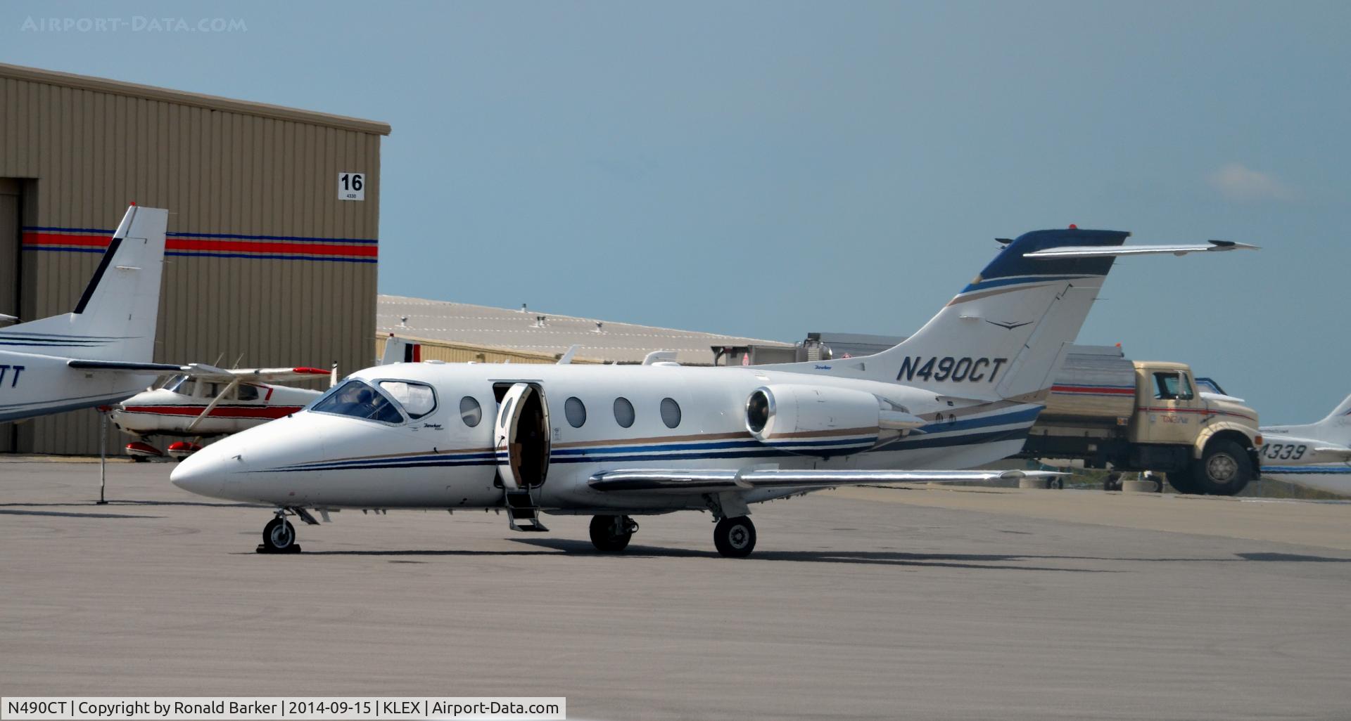 N490CT, 2007 Hawker Beechcraft 400A Beechjet C/N RK-546, Lexington