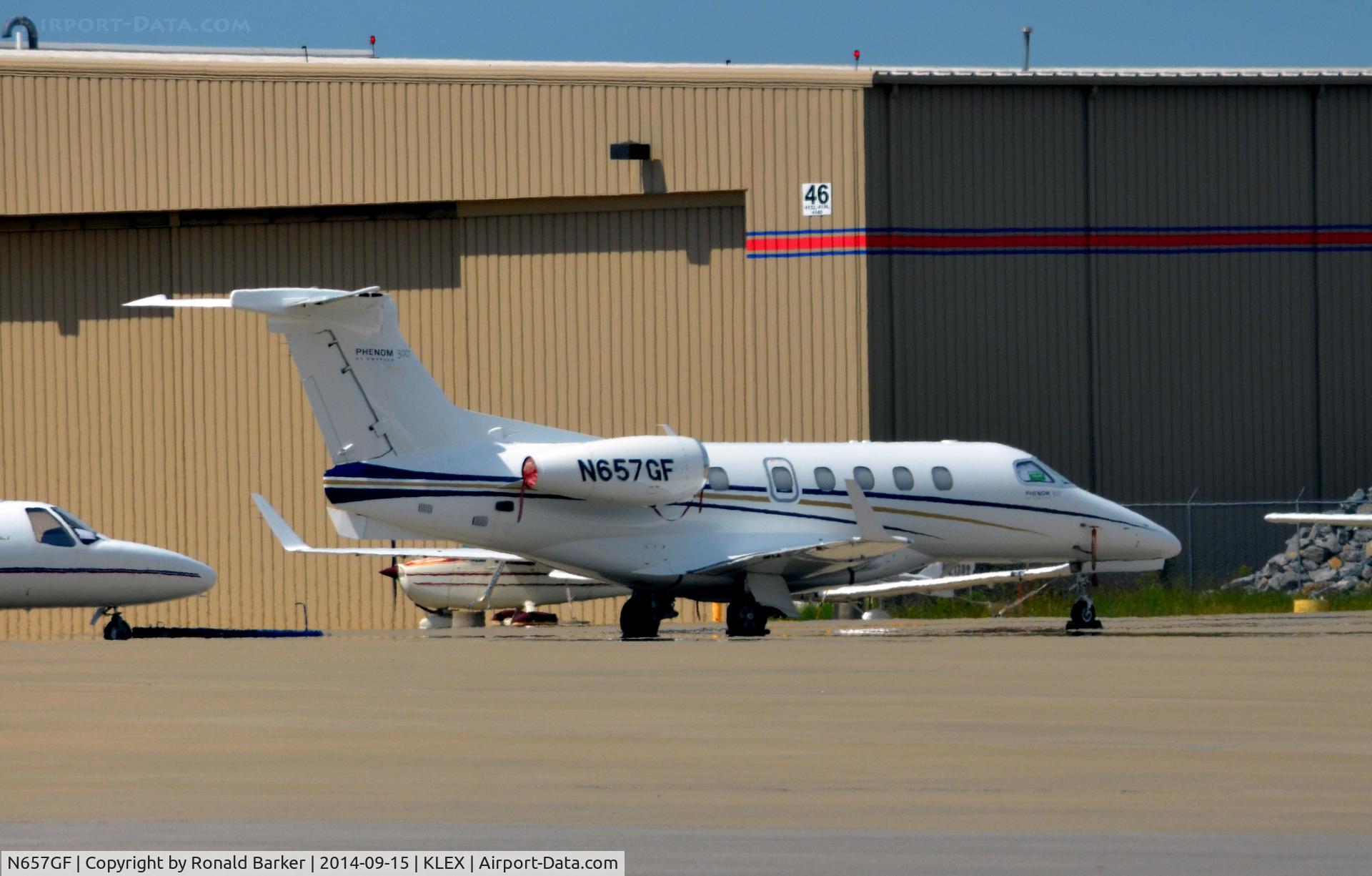 N657GF, 2012 Embraer EMB-505 Phenom 300 C/N 50500104, Lexington