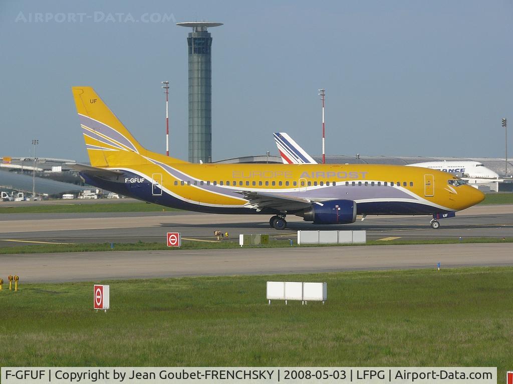 F-GFUF, 1989 Boeing 737-3B3QC C/N 24388, charter Europe Airpost to Palma