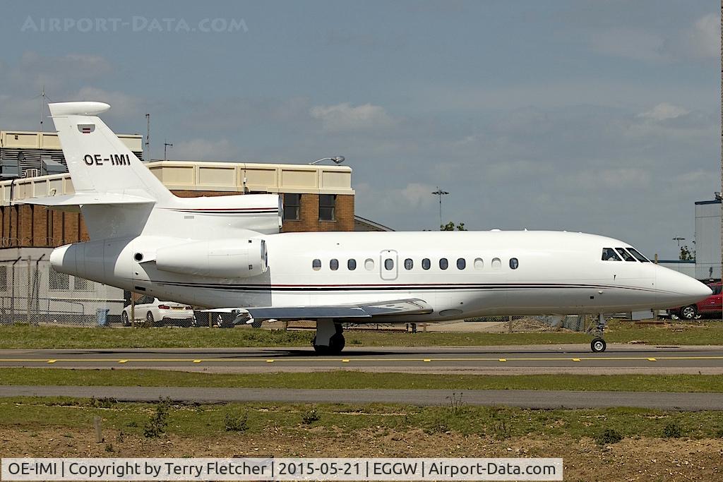 OE-IMI, 2001 Dassault Falcon 900EX C/N 087, 2001 Dassault Falcon 900EX, c/n: 087 at Luton
