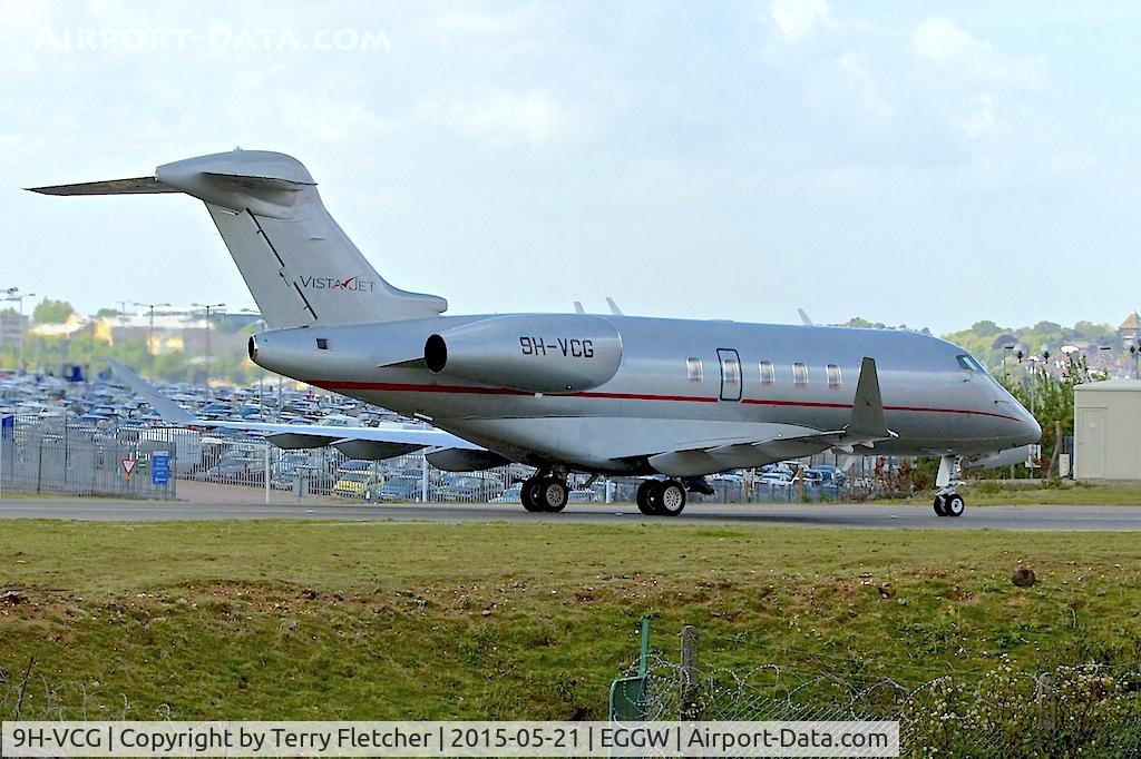 9H-VCG, 2014 Bombardier Challenger 350 (BD-100-1A10) C/N 20545, Bombardier BD-100-1A10 Challenger 350, c/n: 20545 at Luton