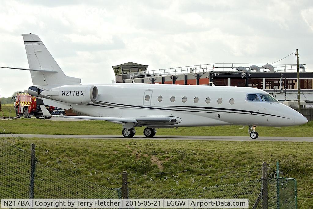 N217BA, 2006 Israel Aircraft Industries Gulfstream 200 C/N 144, 2006 Israel Aircraft Industries GULFSTREAM 200, c/n: 144 at Luton