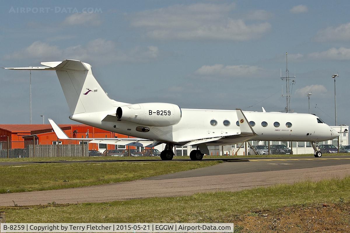 B-8259, 2011 Gulfstream Aerospace G550 C/N 5357, 2011 Gulfstream Aerospace Corp G.550, c/n: 5357 of Deer Jet at Luton
