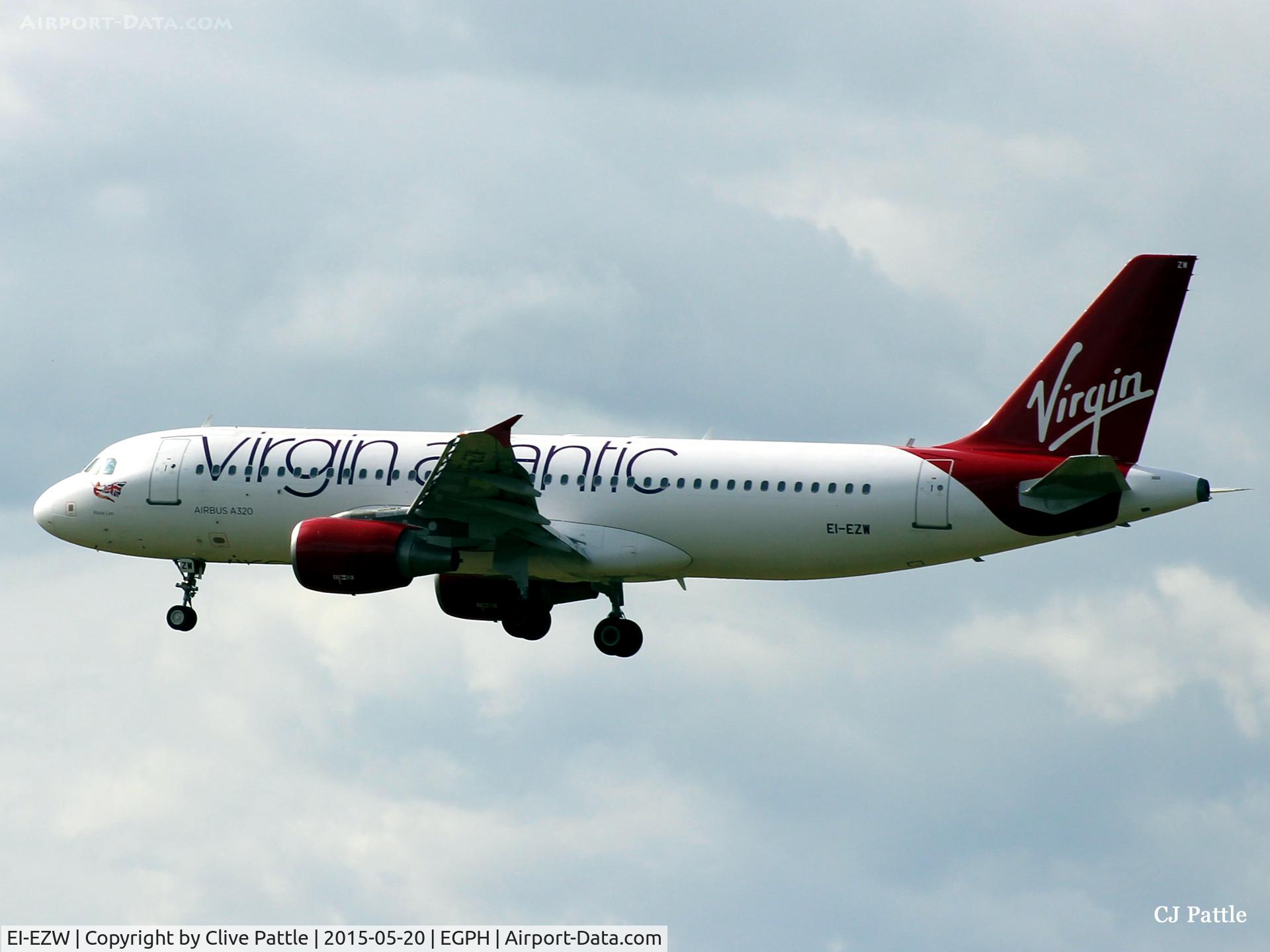 EI-EZW, 2003 Airbus A320-214 C/N 1983, Edinburgh (EGPH) landing