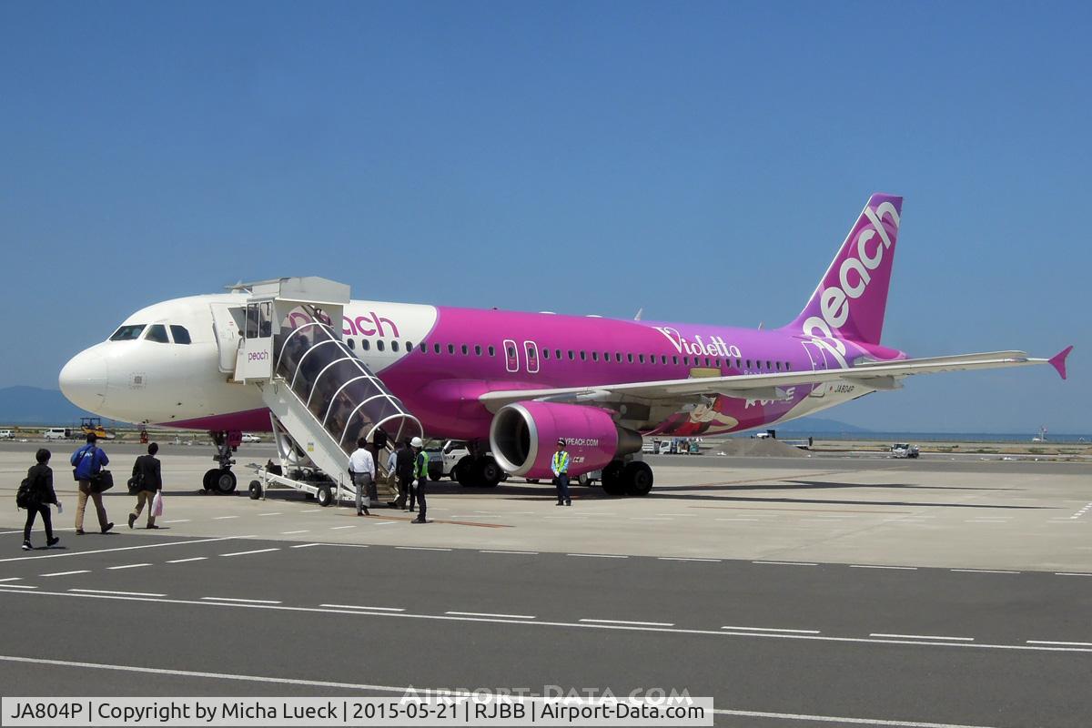 JA804P, 2012 Airbus A320-214 C/N 5166, At Kansai