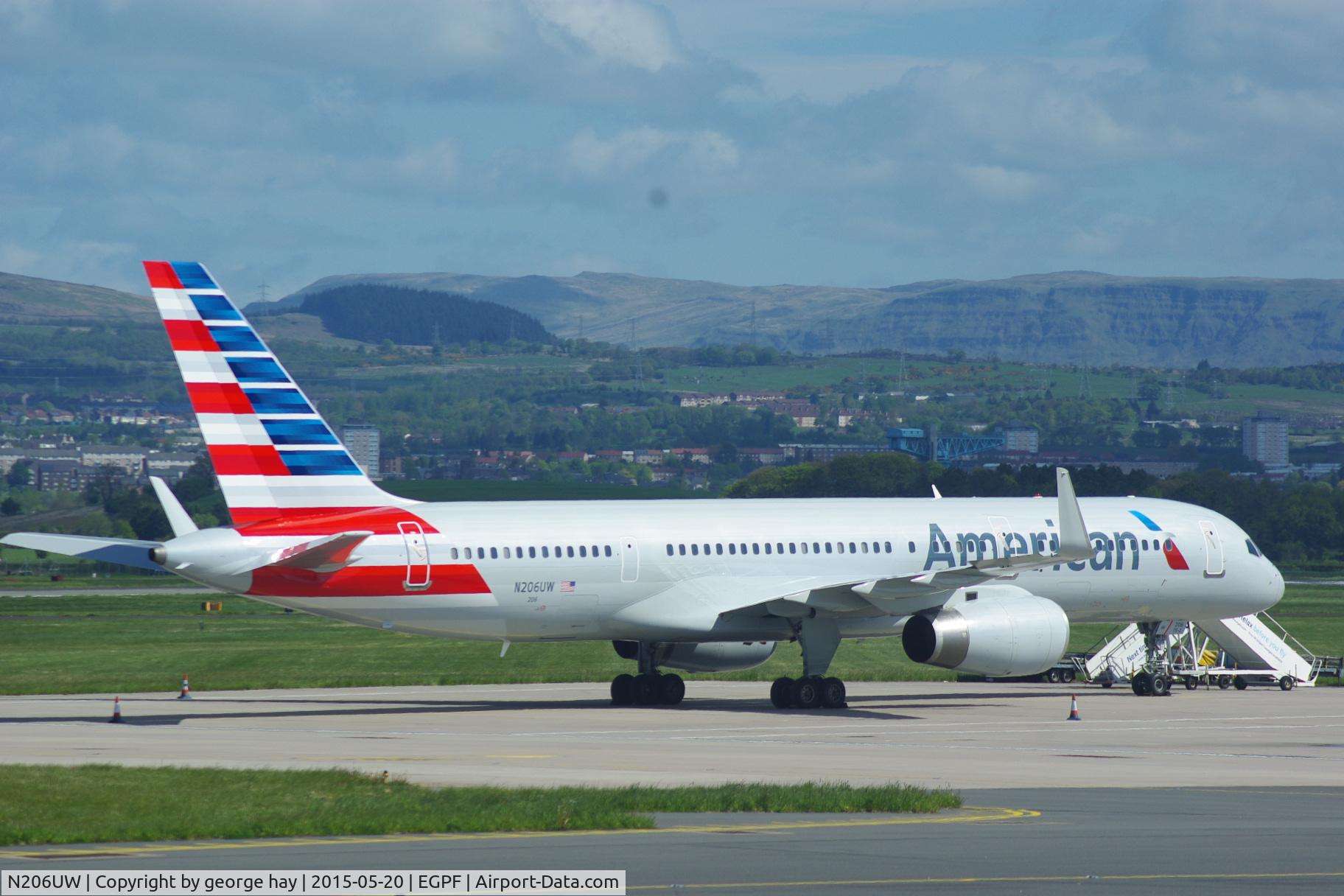 N206UW, 1995 Boeing 757-2B7 C/N 27808, American Airlines Boeing 757