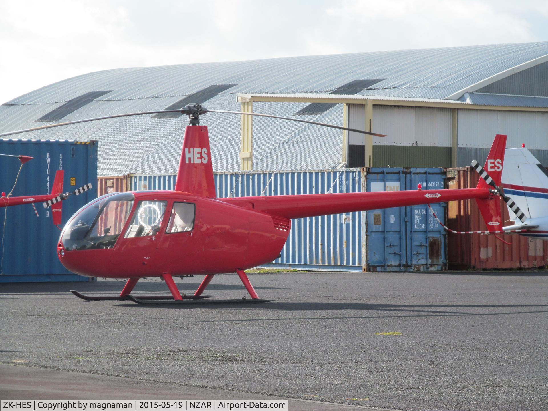 ZK-HES, Robinson R44 C/N 0184, now outside heliflite