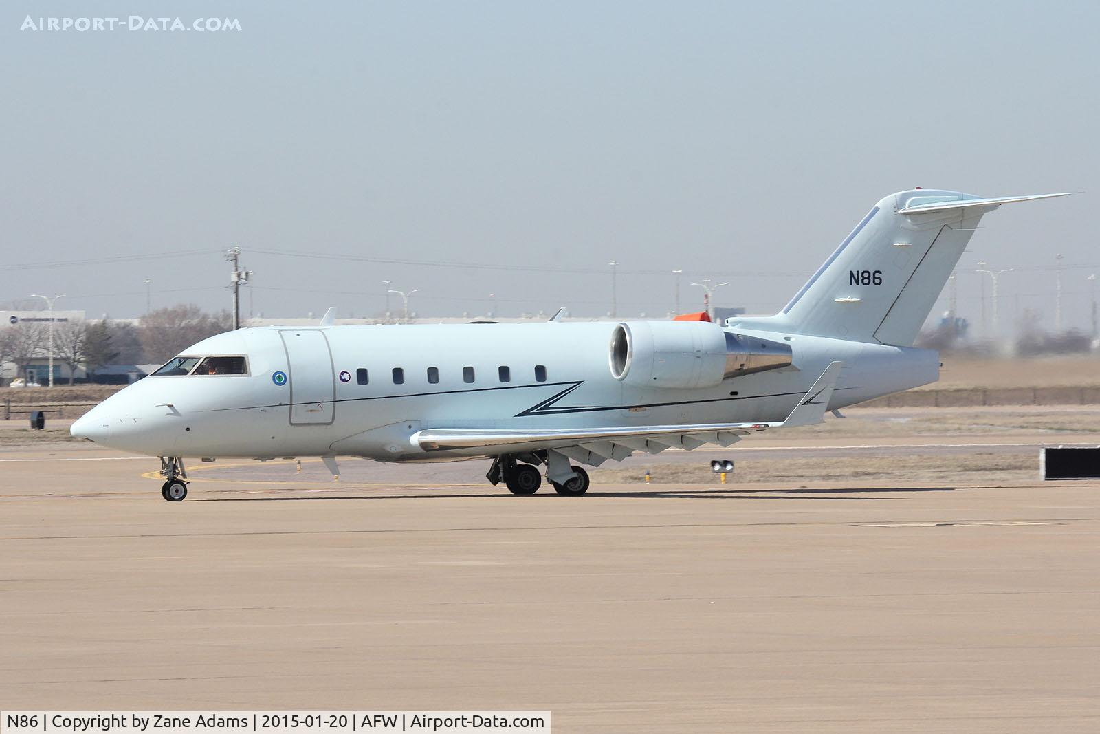 N86, 1994 Canadair Challenger 601-3R (CL-600-2B16) C/N 5167, At Alliance Airport - Fort Worth, TX