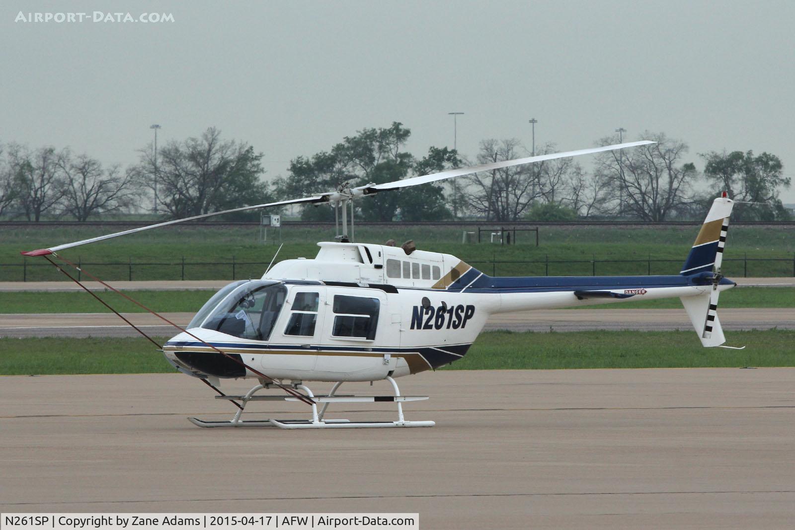 N261SP, 1988 Bell 206B JetRanger III C/N 4033, At Alliance Airport - Fort Worth, TX