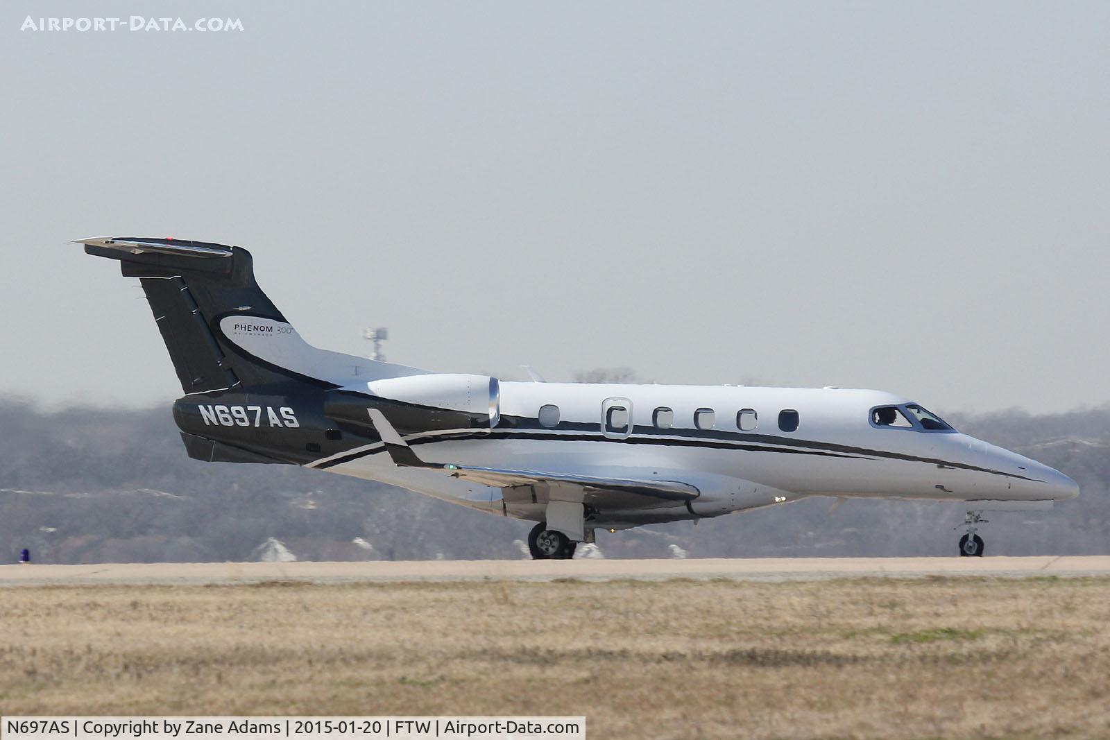 N697AS, 2011 Embraer EMB-505 Phenom 300 C/N 50500056, At Meacham Field - Fort Worth, TX