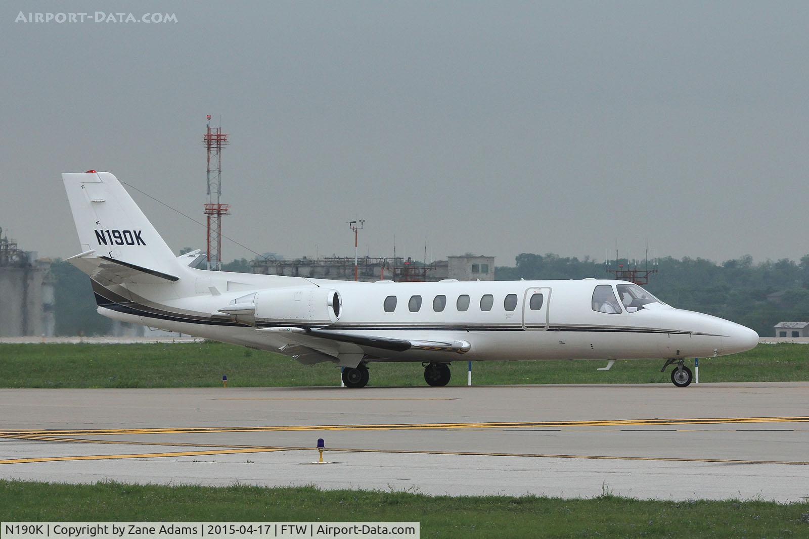 N190K, 1981 Cessna 501 Citation I/SP C/N 501-0192, At Meacham Field - Fort Worth, TX