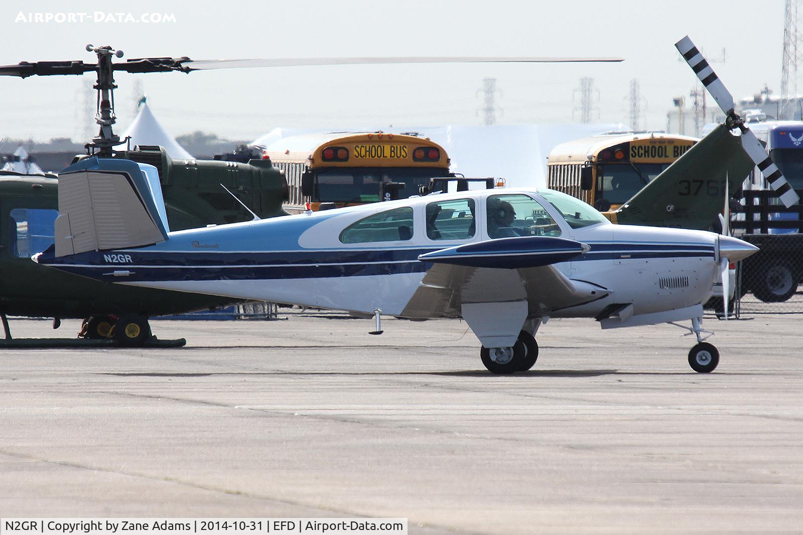N2GR, 1961 Beech N35 Bonanza C/N D-6659, At Ellington Field - Houston, TX