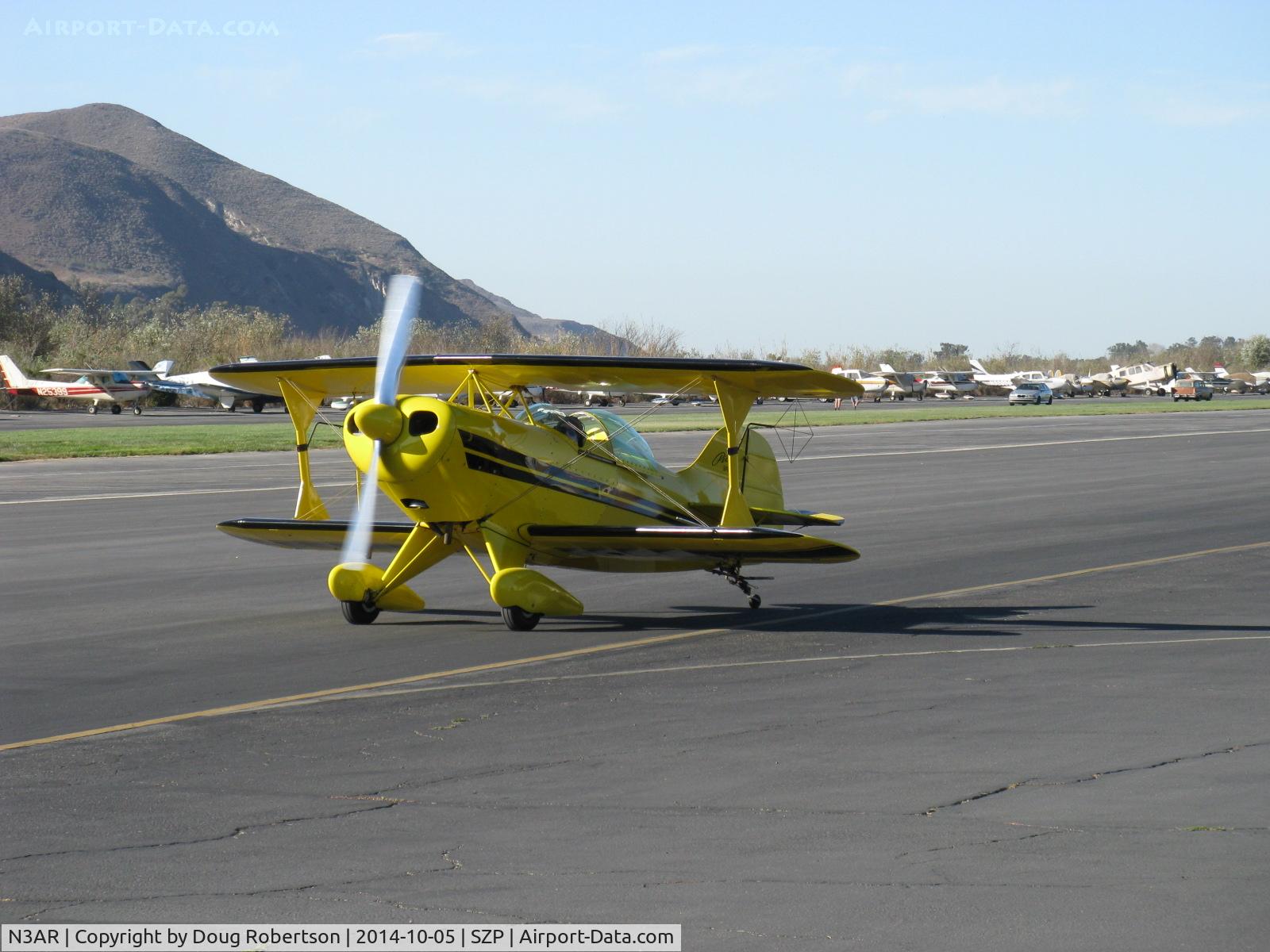 N3AR, 1974 Pitts S-1S Special C/N 10, 1974 RUSSELL PITTS S-1S SPECIAL, Lycoming O&VO-360 180 Hp, S turns taxi