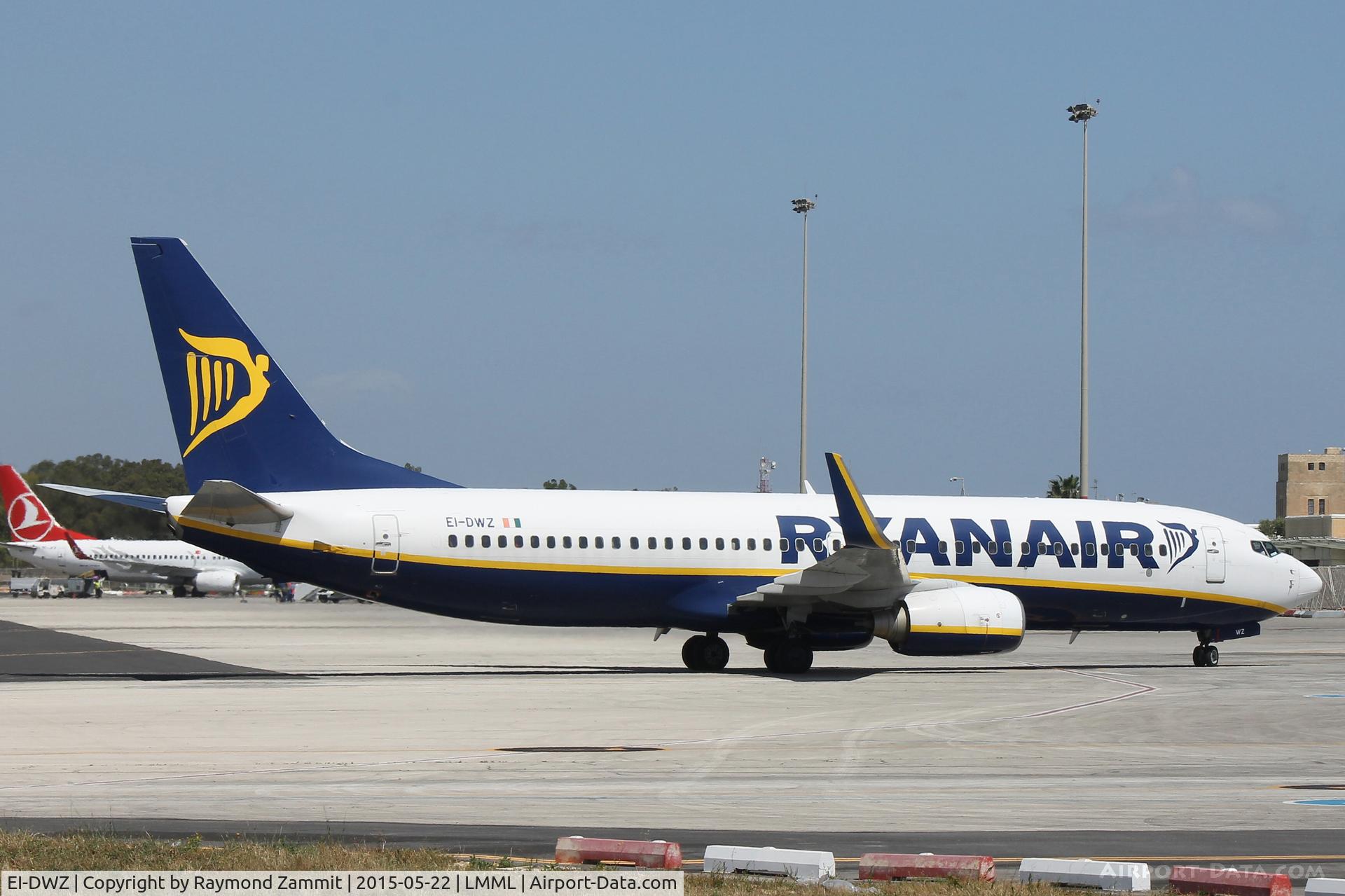 EI-DWZ, 2008 Boeing 737-8AS C/N 33628, B737-800 EI-DWZ Ryanair