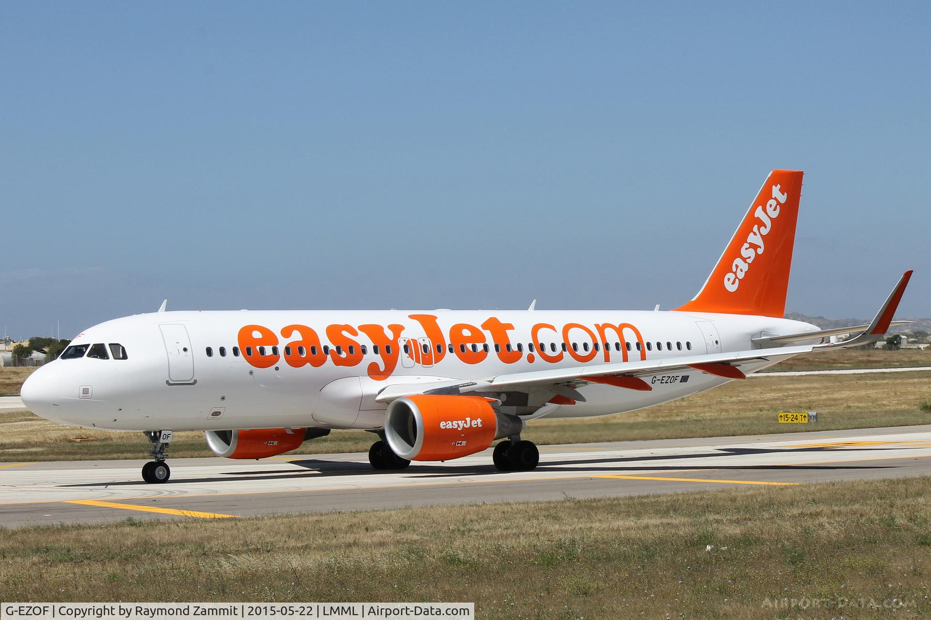 G-EZOF, 2015 Airbus A320-214 C/N 6525, A320 G-EZOF Easyjet