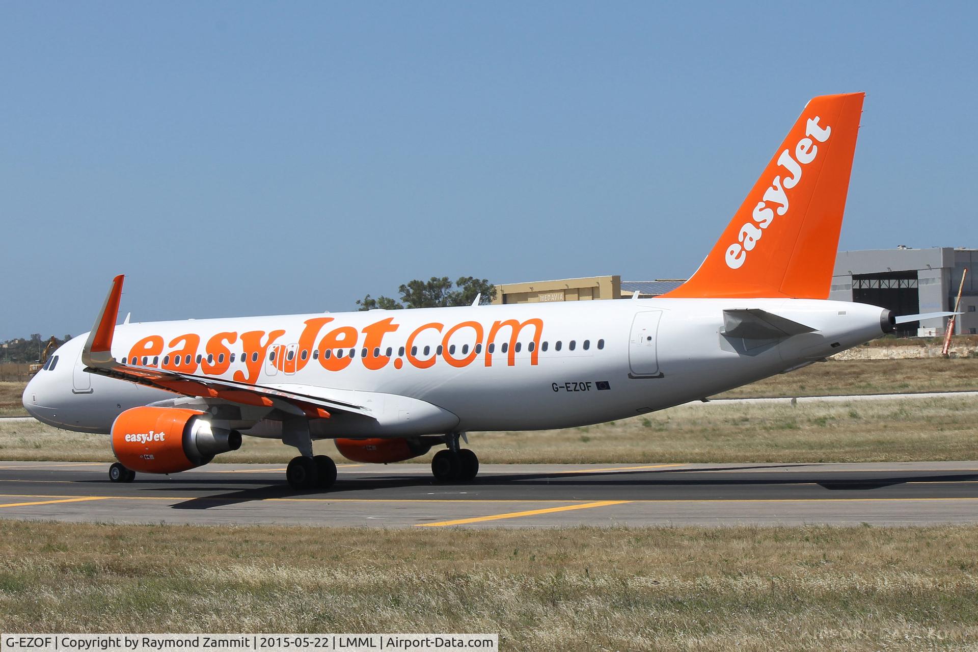 G-EZOF, 2015 Airbus A320-214 C/N 6525, A320 G-EZOF Easyjet