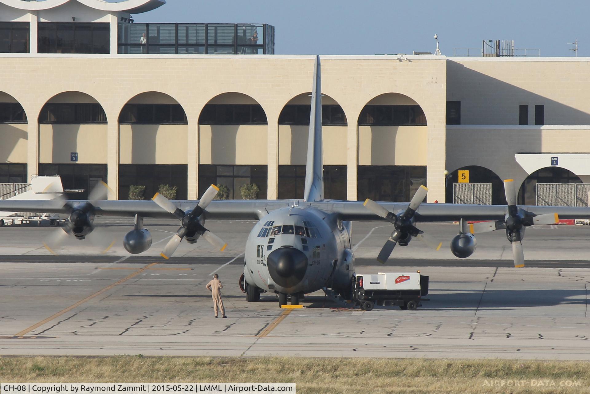 CH-08, 1972 Lockheed C-130H Hercules C/N 382-4478, Lockheed C130H Hercules CH-08 Belgian Air Force