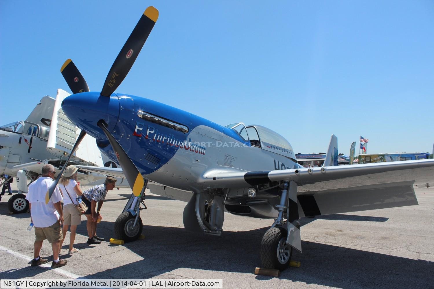 N51GY, 1946 North American F-51 C/N 44-73142, E Pluribus Unum P-51