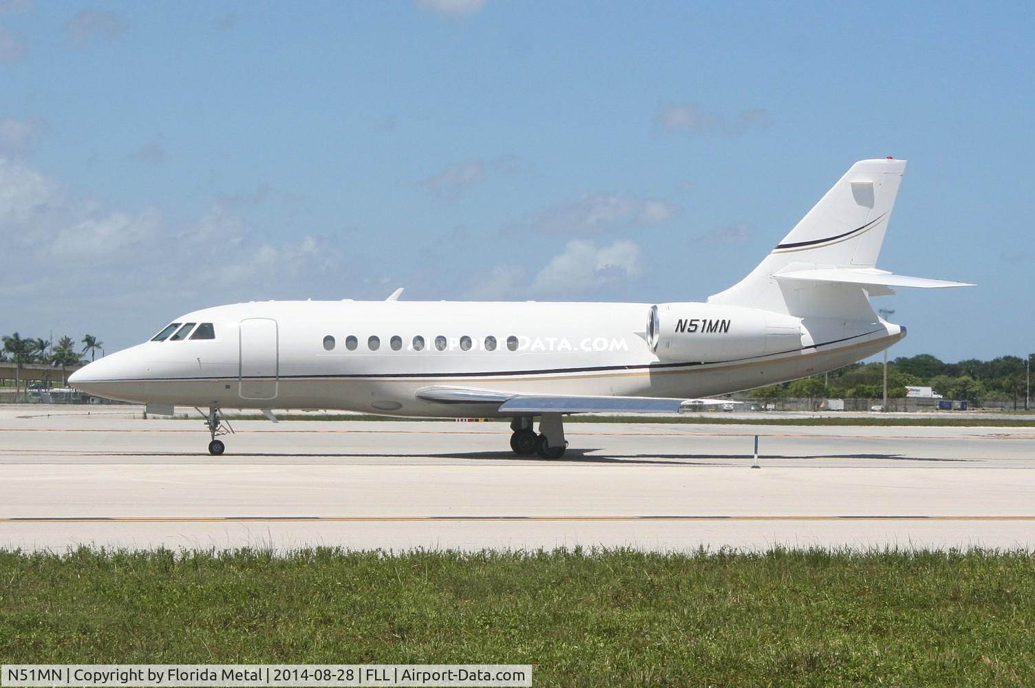N51MN, 1995 Dassault Falcon 2000 C/N 14, Falcon 2000