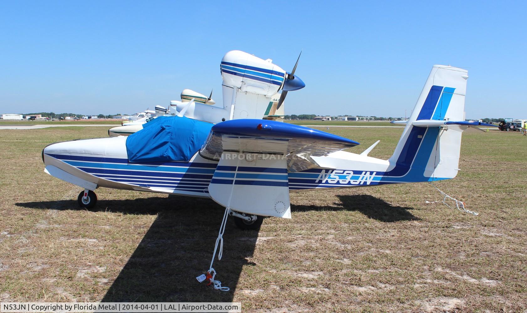 N53JN, 1983 Lake LA-4-200 Buccaneer C/N 1074, Lake LA-4-200