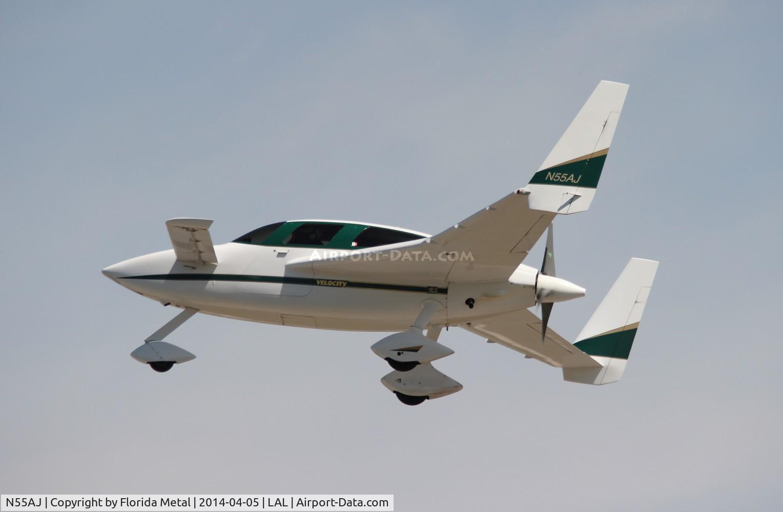 N55AJ, 1998 Velocity Velocity Elite C/N DMO413, Velocity Elite