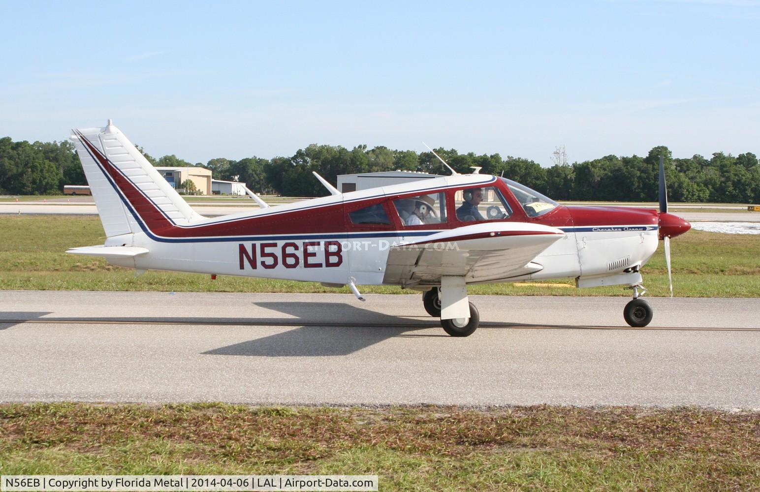 N56EB, 1968 Piper PA-28R-180 Cherokee Arrow C/N 28R30647, PA-28R-180