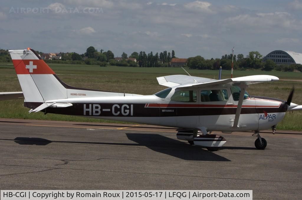 HB-CGI, 1981 Reims F172P C/N 2129, Parked