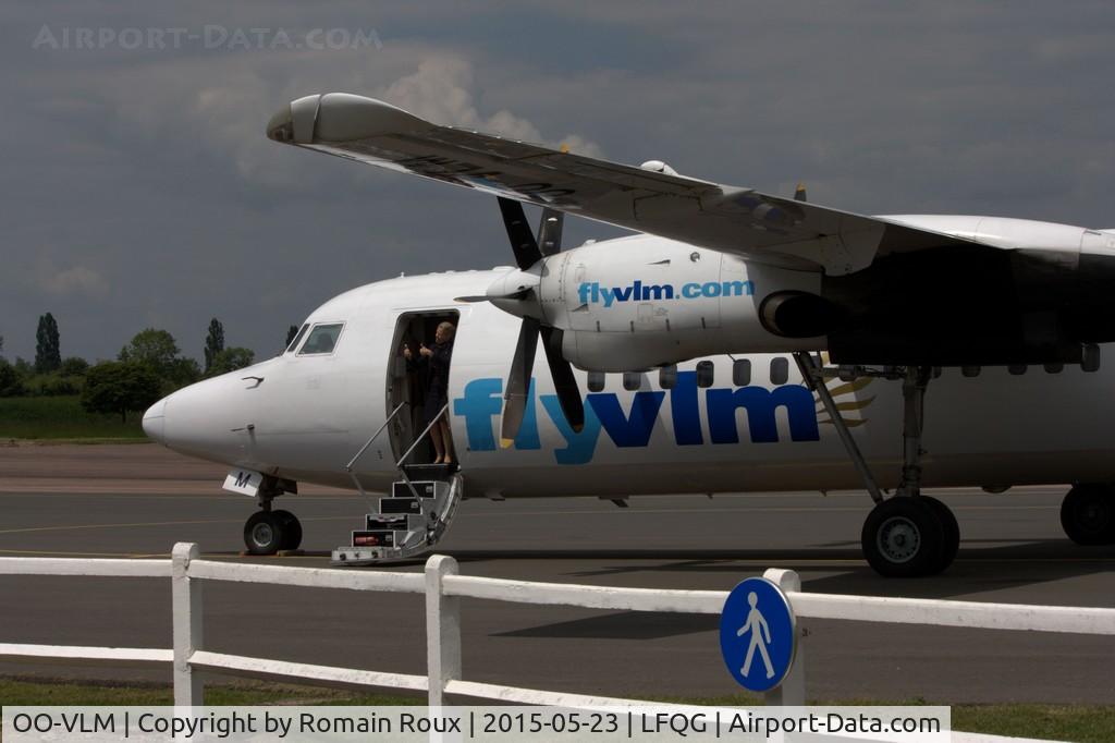 OO-VLM, 1988 Fokker 50 C/N 20135, Parked