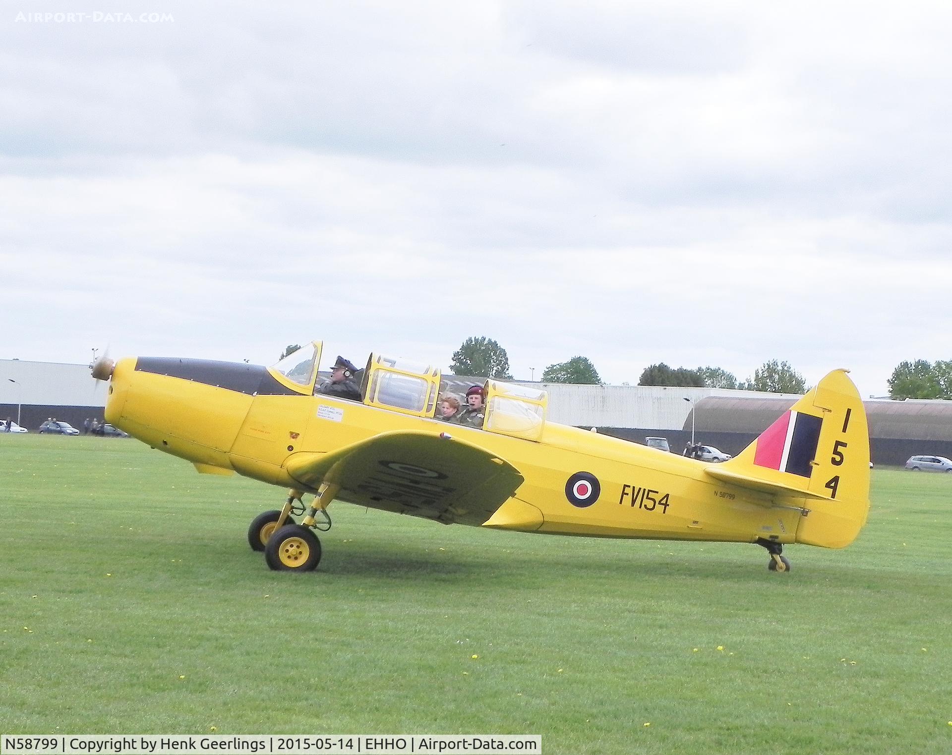 N58799, 1943 Fairchild M-62A-3 Cornell II C/N FV154 (42-65639), Hoogeveen Aerodrome Wings &wheels, 14 May 2015