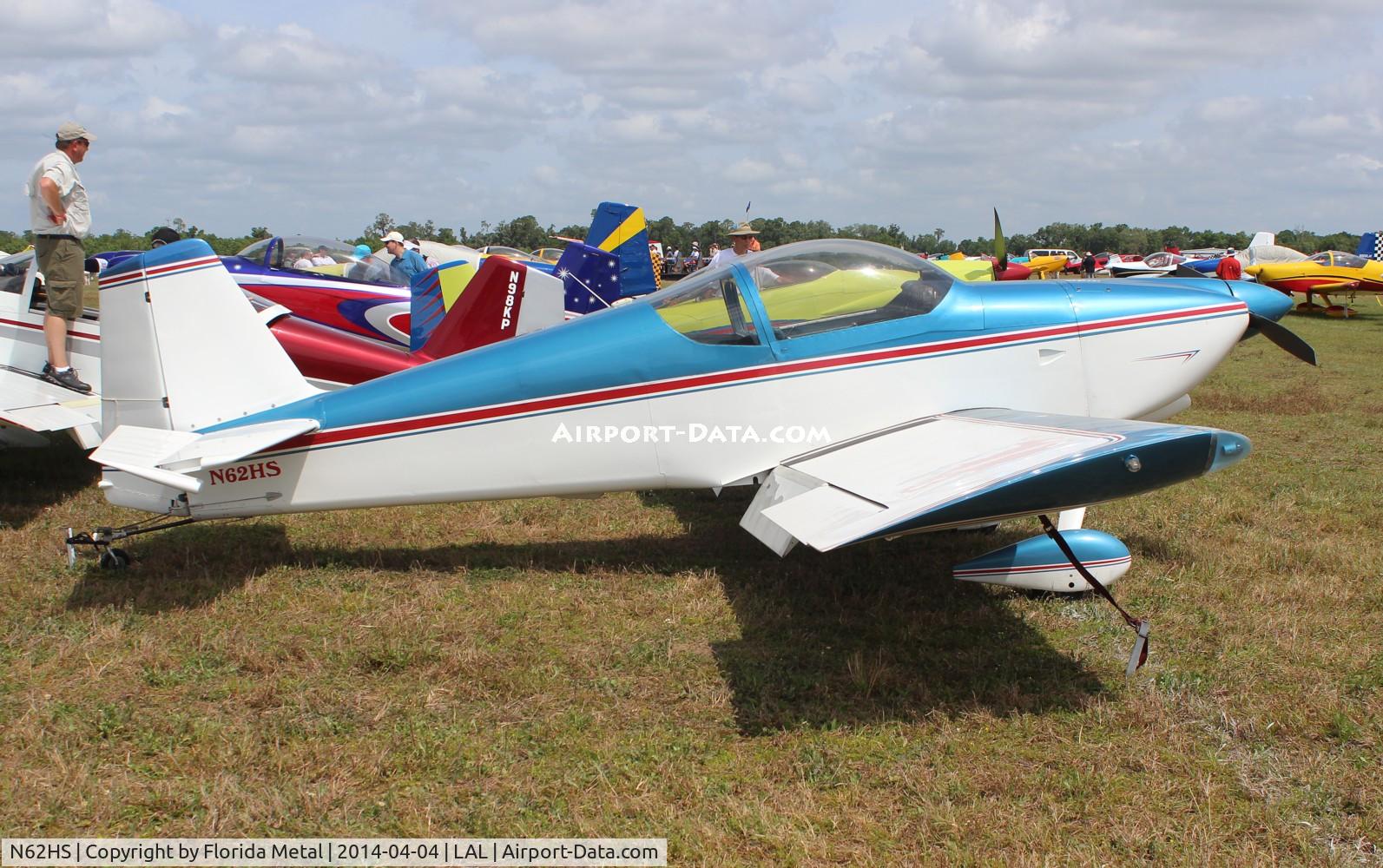 N62HS, 1992 Vans RV-6 C/N 20198, Vans RV-6