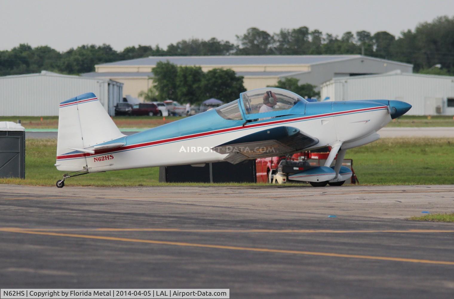 N62HS, 1992 Vans RV-6 C/N 20198, Vans RV-6