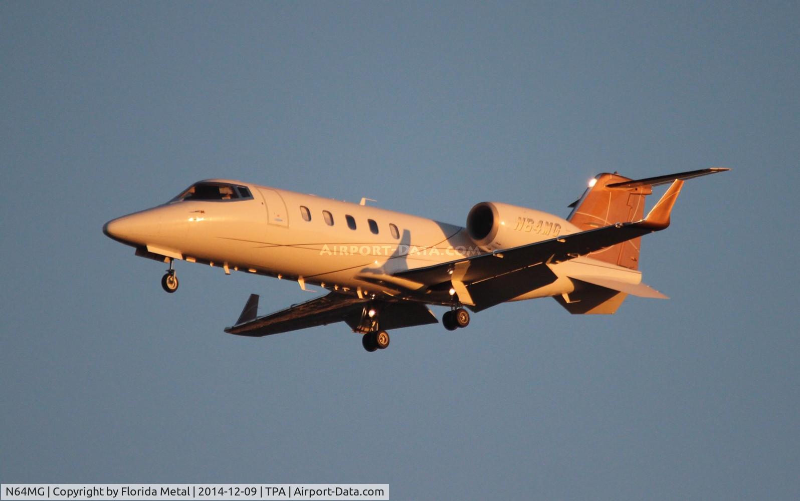 N64MG, Learjet 60 C/N 60-224, Lear 60