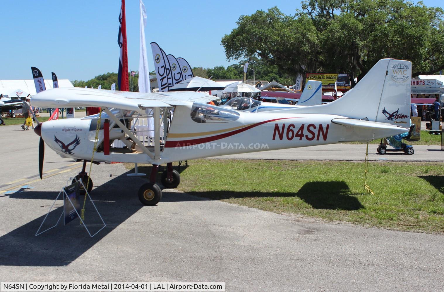N64SN, 2013 World Aircraft Co Sentinel C/N 01-12-83-048, World Aircraft Company Sentinel