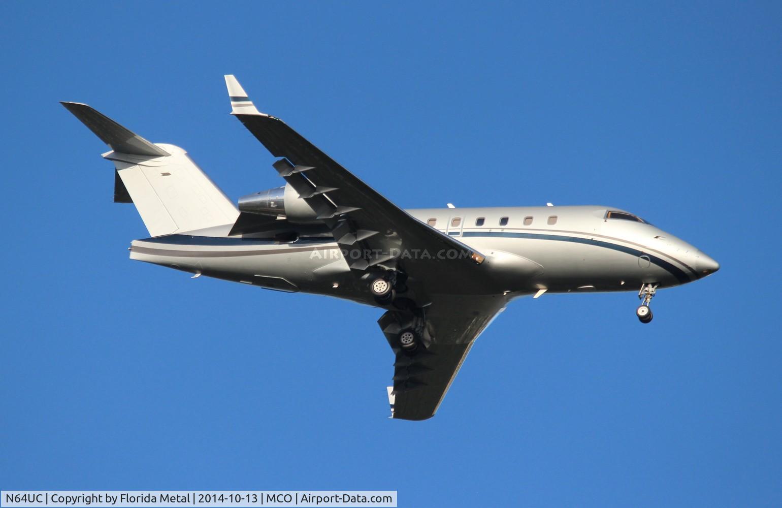 N64UC, 2004 Bombardier Challenger 604 (CL-600-2B16) C/N 5587, Challenger 604