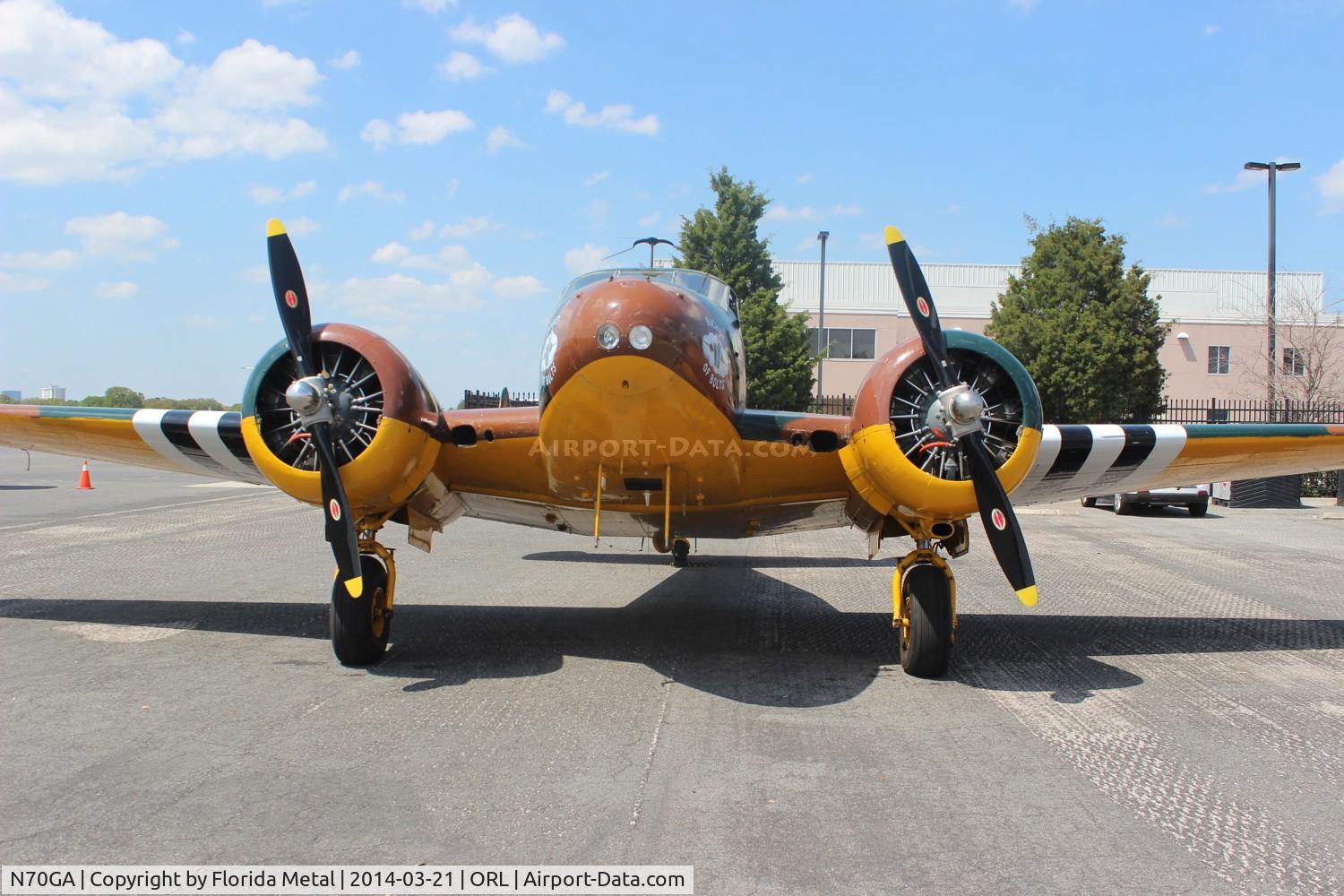 N70GA, 1946 Beech D18S C/N A-177, Beech C-45 Bucket of Bolts