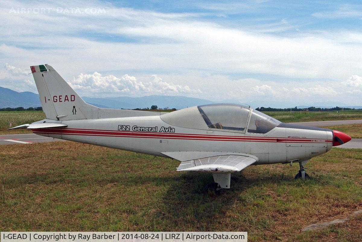I-GEAD, 1989 General Avia F-22A C/N 001, General Avia F.22A Pinguino [001] Perugia~I 24/08/2014