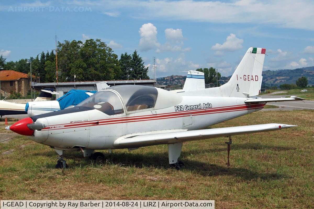 I-GEAD, 1989 General Avia F-22A C/N 001, General Avia F.22A Pinguino [001] Perugia~I 24/08/2014
