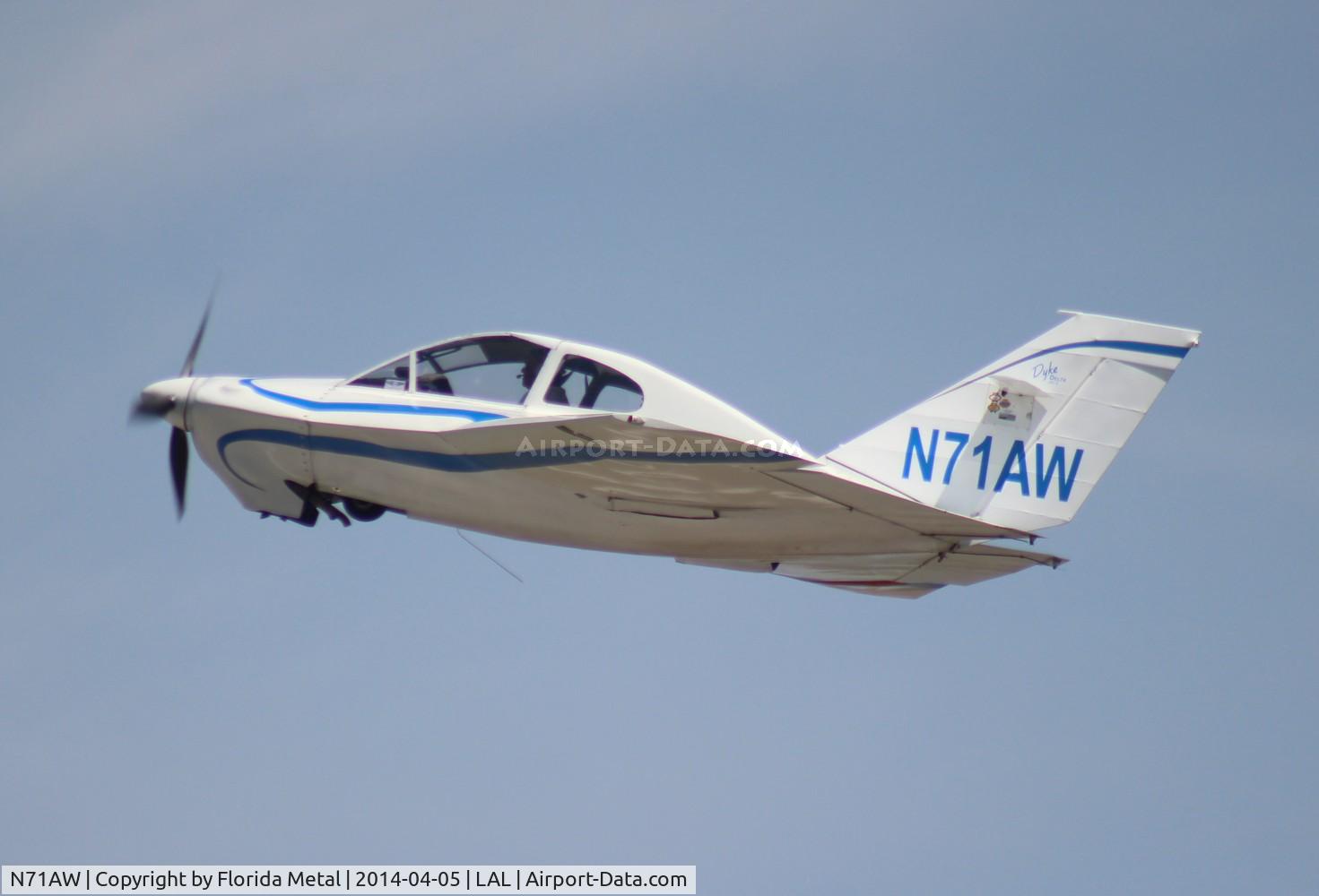 N71AW, 2010 Dyke JD-2 Delta C/N 1123, Dyke Delta JD-2