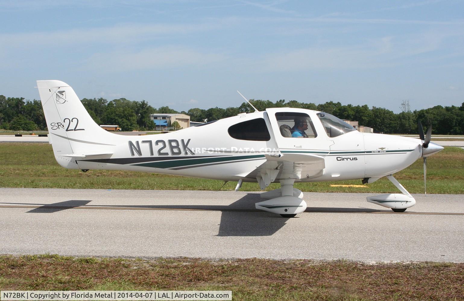 N72BK, 2002 Cirrus SR22 C/N 0172, Cirrus SR22