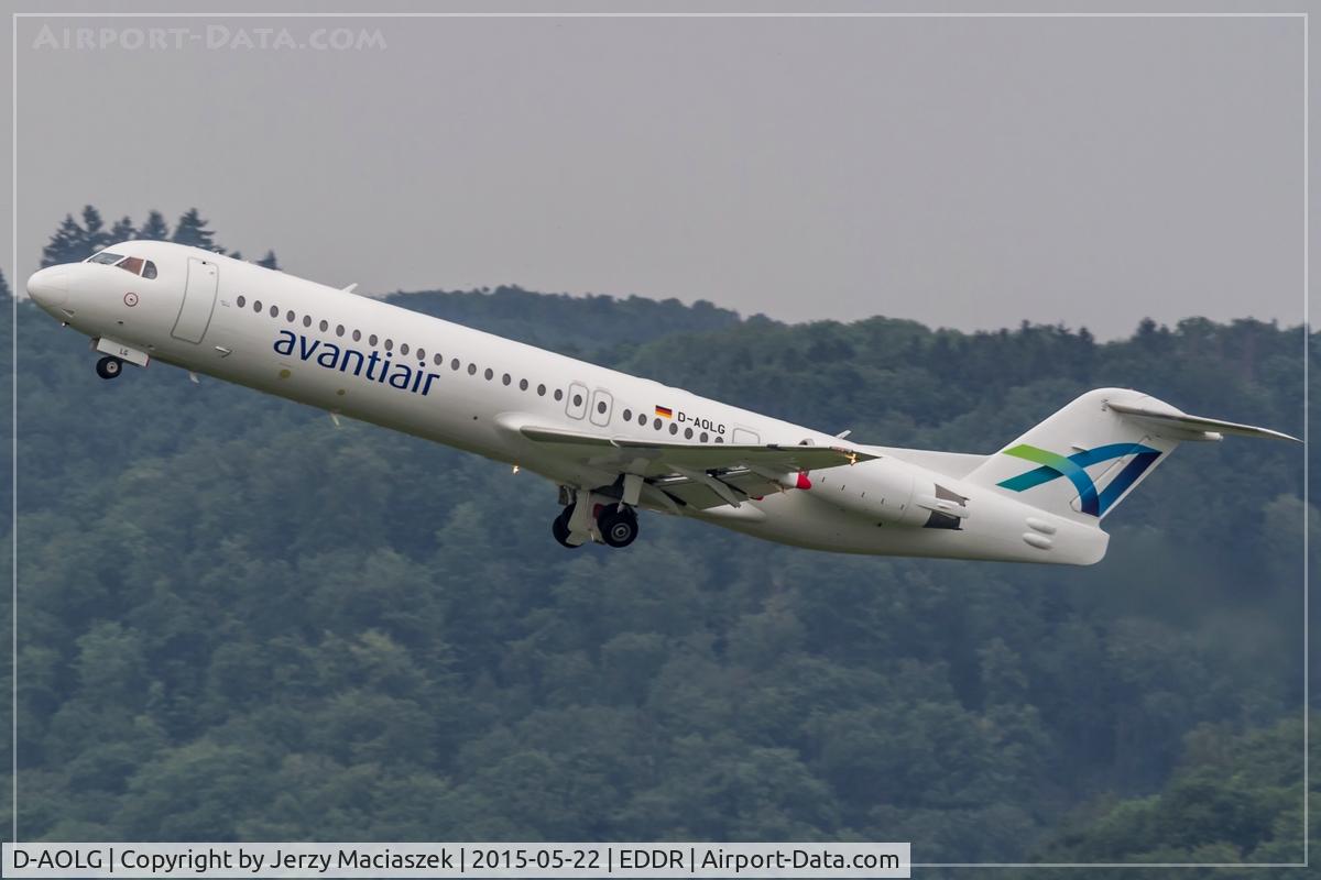 D-AOLG, 1993 Fokker 100 (F-28-0100) C/N 11452, Fokker 100