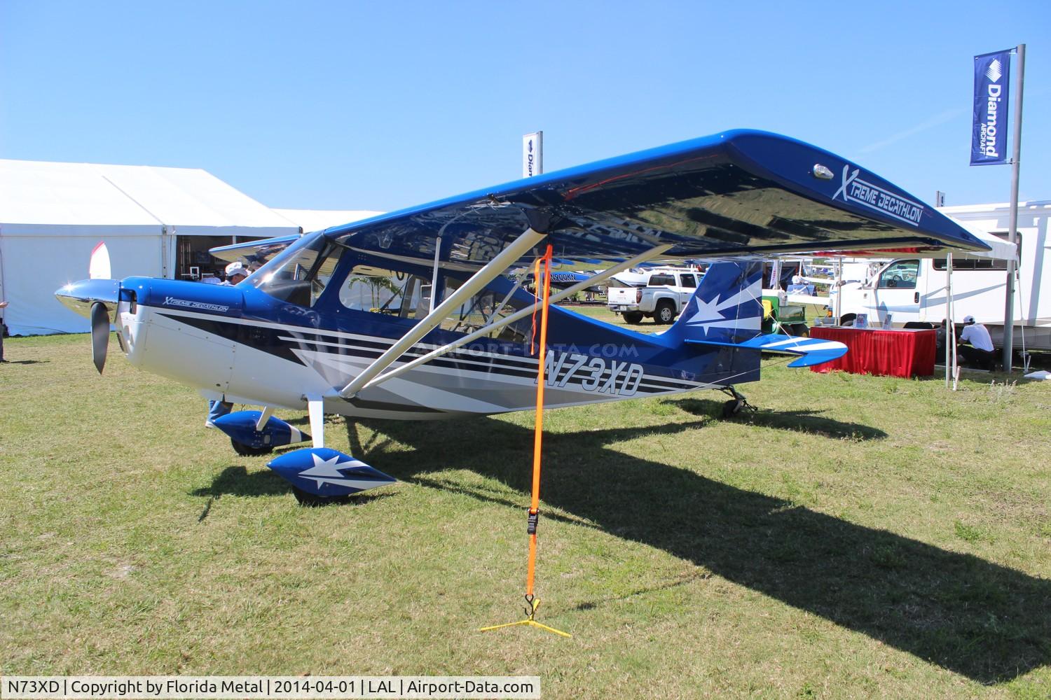 N73XD, 2014 American Champion 8KCAB Decathlon C/N 1136-2014, Champion 8KCAB