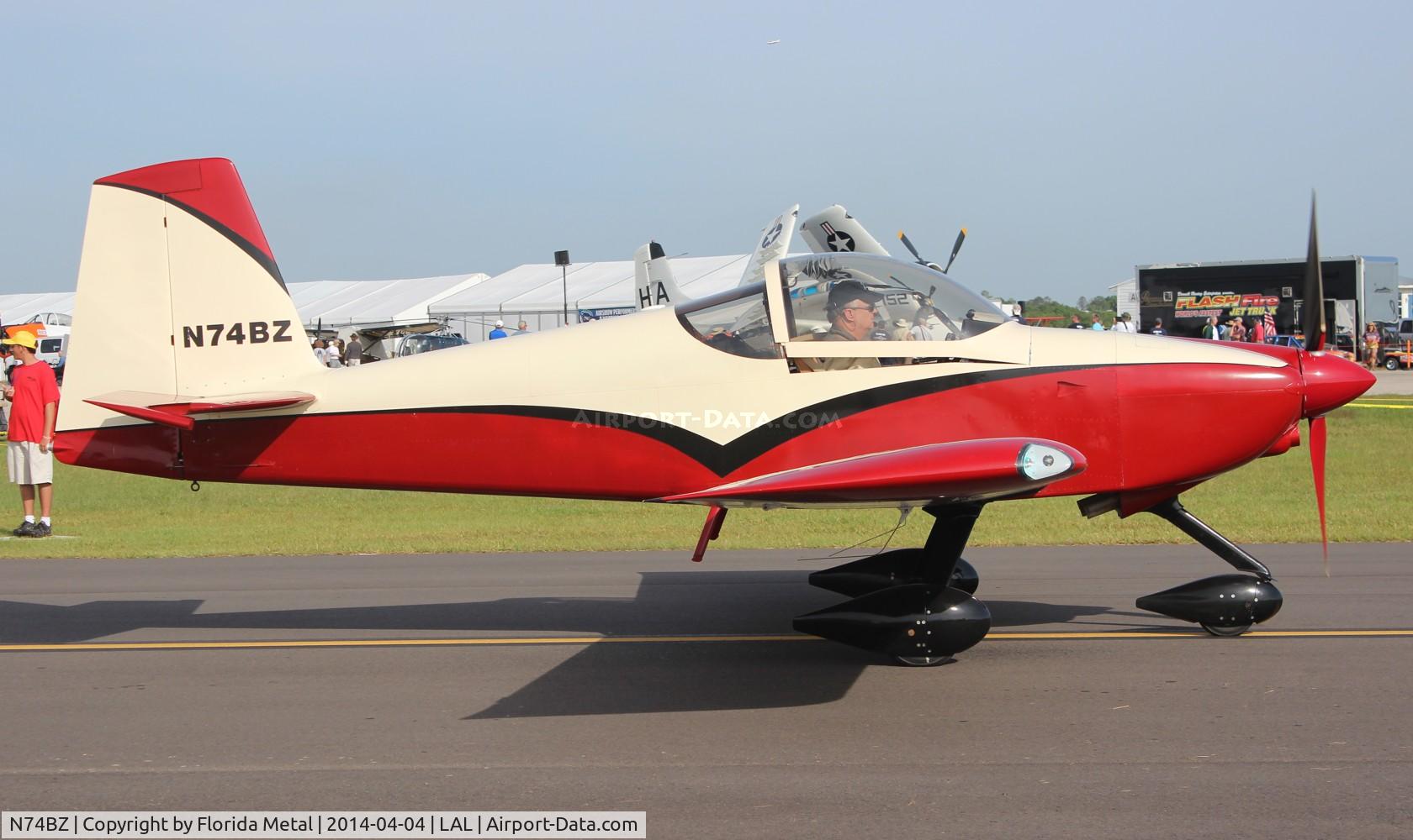 N74BZ, Vans RV-7A C/N 71978, Vans RV-7A