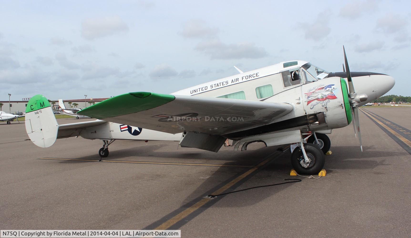 N75Q, 1951 Beech C-45G Expeditor (AT-11) C/N 4009/AF-423, Beech C-45G