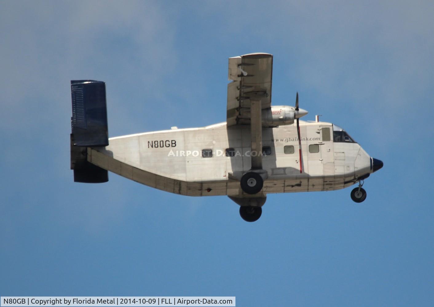 N80GB, 1970 Short SC-7 Skyvan 3M-400 C/N SH.1888, Short SC-7 Skyban