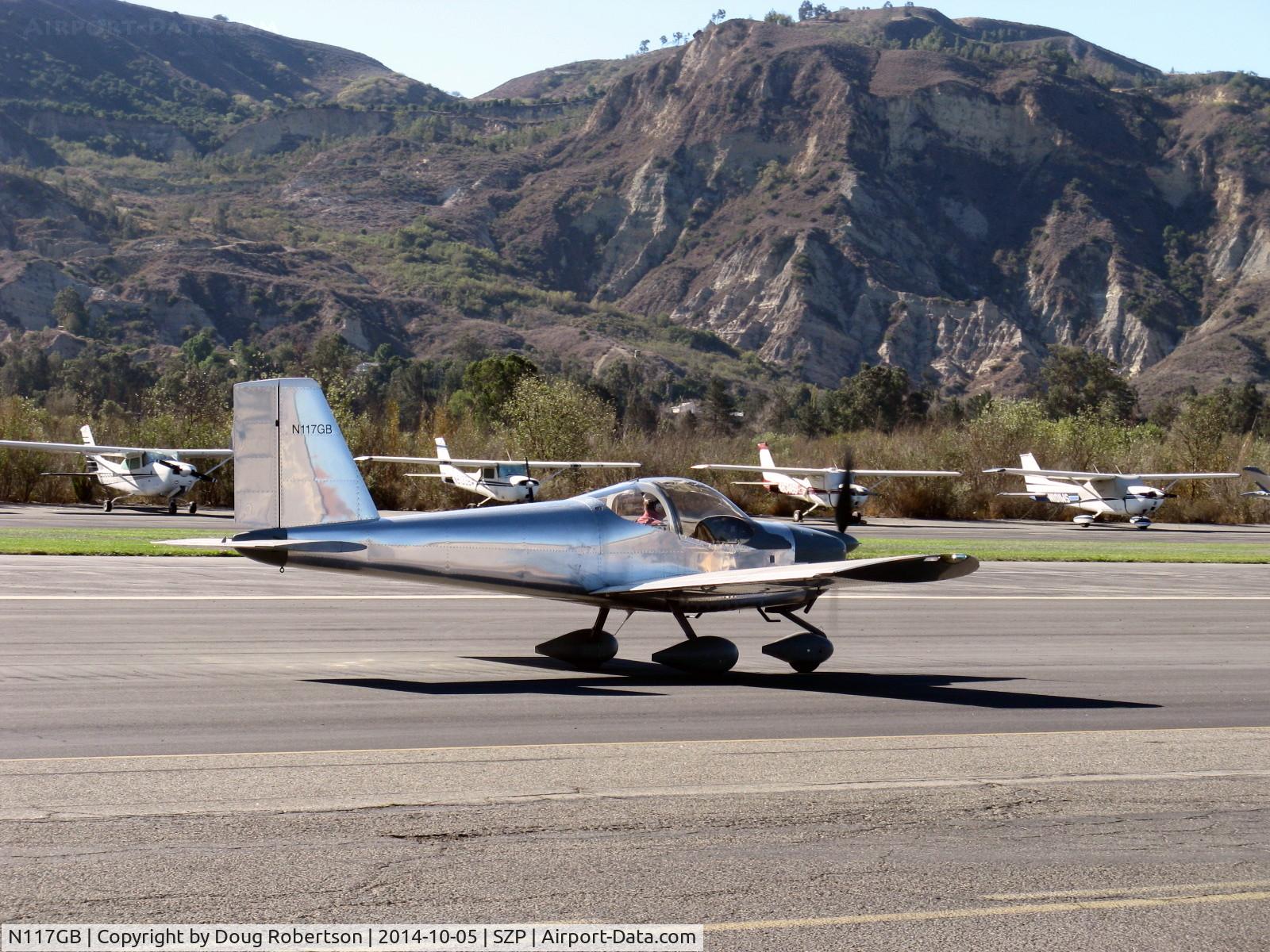 N117GB, 2011 Vans RV-12 C/N 120117, 2011 VANs RV-12 E-LSA, taxi to Rwy 04