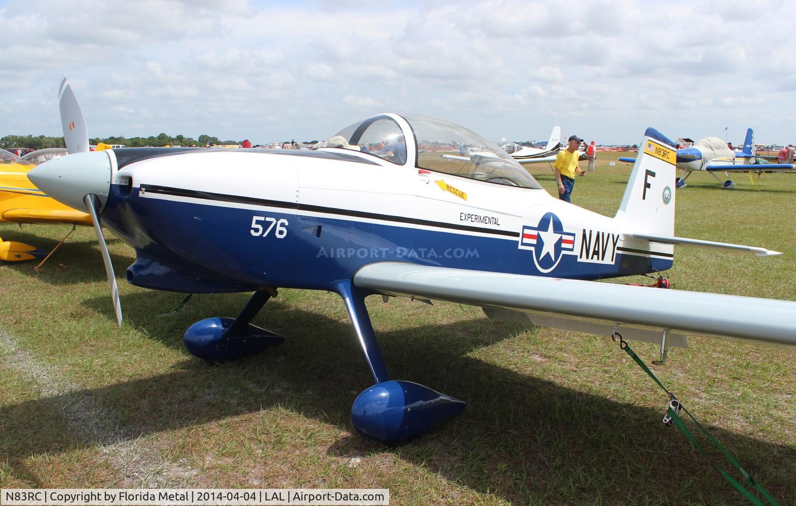 N83RC, Vans RV-8 C/N 81883, Vans RV-8