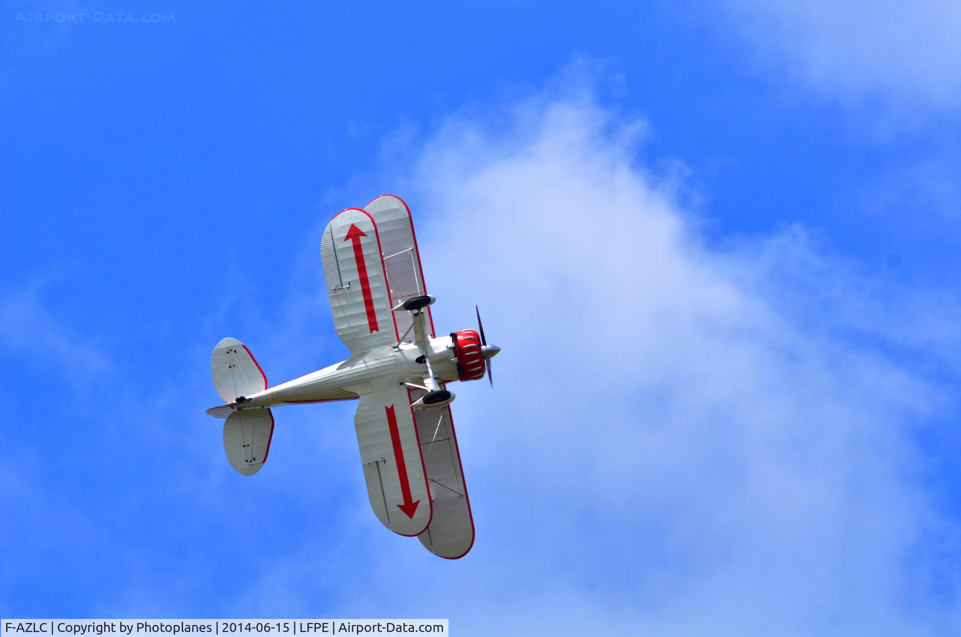 F-AZLC, Waco UPF7 C/N 5711, French Meeting Meaux Esbly
