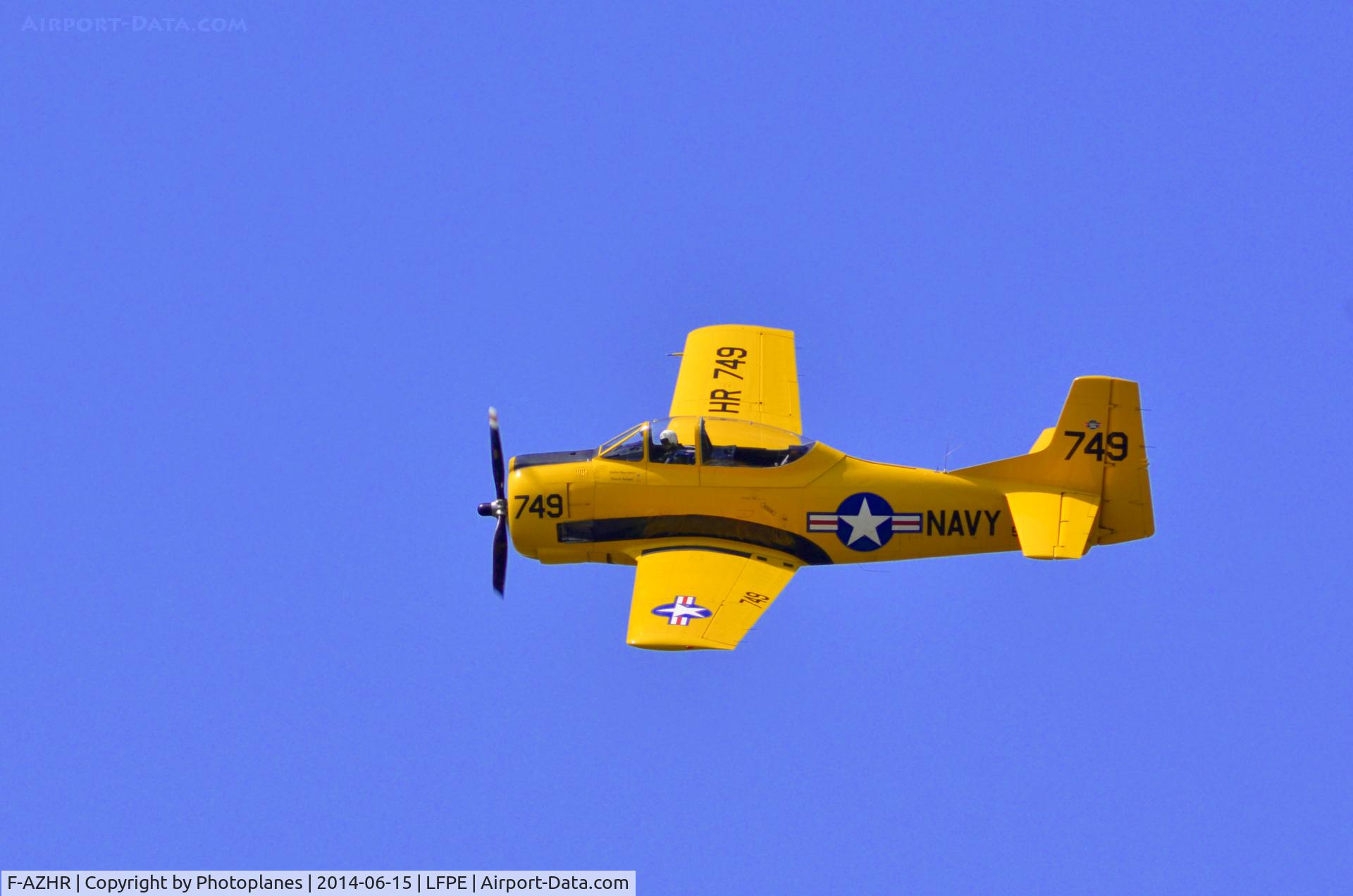 F-AZHR, North American T-28A Fennec C/N 174-602, French Meeting Meaux Esbly